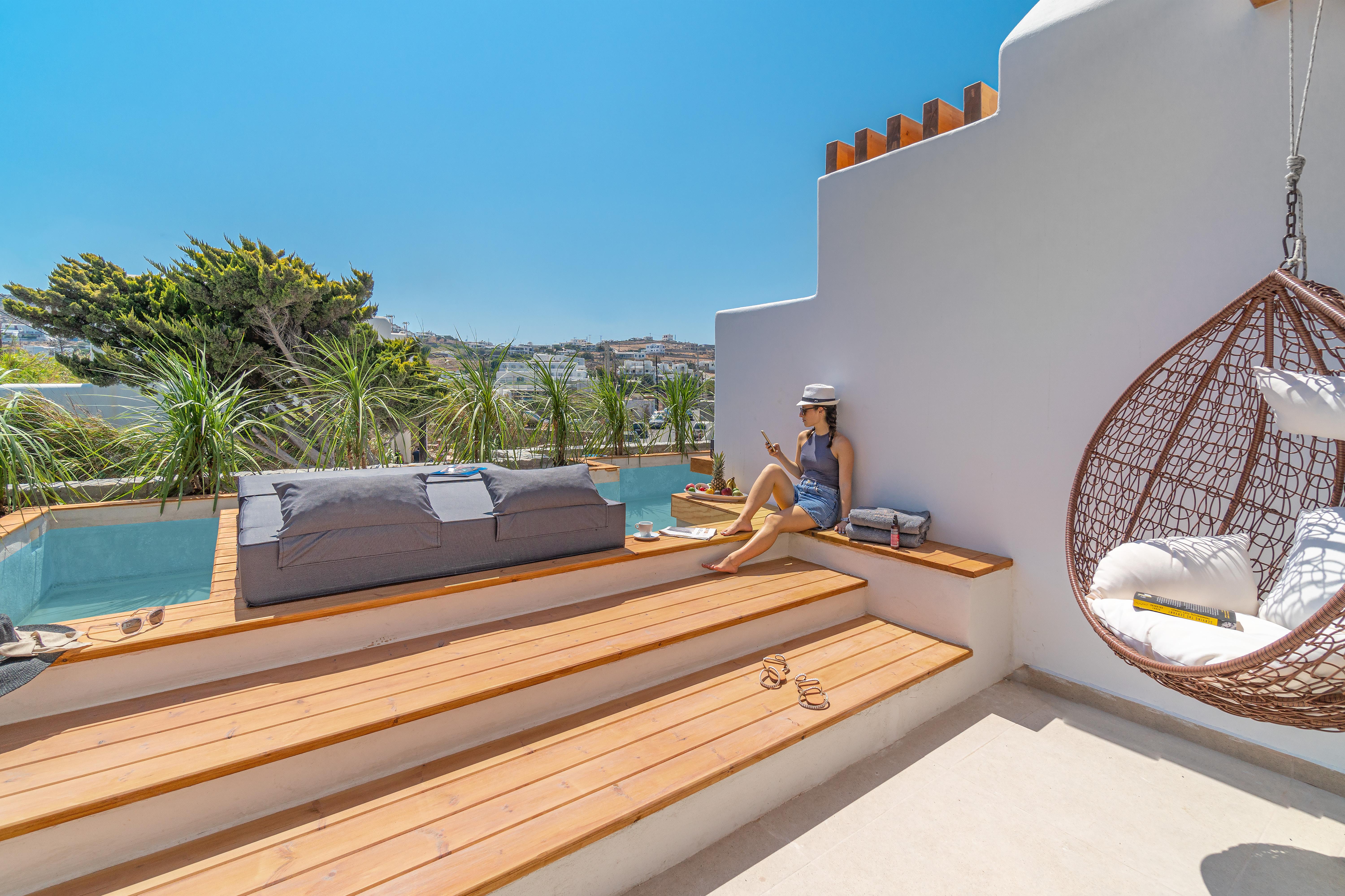 Omnia Mykonos Boutique Hotel&Suites Ornos (Mykonos) Exterior foto